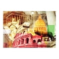 thumbnail image 3 of Tiptophomedecor Cityscape Wallpaper Wall Mural - Rome - Collage, 3 of 4