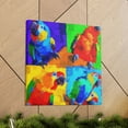 thumbnail image 6 of Colorful Conures Pop Art - Canvas, 6 of 10