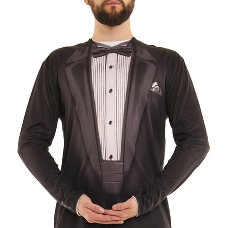 tuxedo shirt sleeve tee faux walmart dialog displays option button additional opens zoom