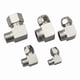 thumbnail image 4 of 2pcs KTPL Conector de codo neumático chapado en el codo del codo del tubo de compresión de la férula de cobre para el tubo de acero de aluminio de latón, 4 of 5
