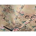 thumbnail image 4 of Ambesonne Pale Pink Quilted Bedspread Set 3 Pcs, French Lettering, King Size, Blue Black and Pale Pink, 4 of 5