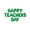 Green, variant on Letter Balloons - HAPPY TEACHERS DAY 16" Inch Alphabet Letters Foil Mylar Balloon Teacher Appreciation Party Banner (Gold)
