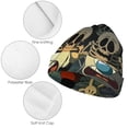 thumbnail image 5 of Cuphead Children Knitted Hat Slouchy Daily Full Printed Fashion Elastic Knitting Cap Winter Warm Beanie Hats For Boys Girls Kids, 5 of 8