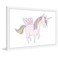 thumbnail image 2 of "Winged Unicorn" Framed Painting Print, 2 of 6