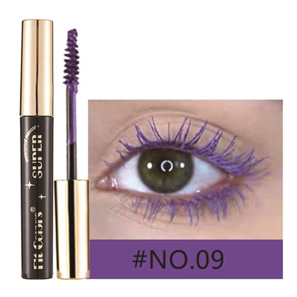 Pisexur Belleza Maquillaje COLORES Máscara de pestañas Ojos Color Máscara de pestañas Secado rápido Rizado Alargamiento Maquillaje Alargamiento de ojos, Lifting,para mujeres y hombres