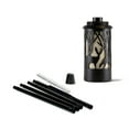 thumbnail image 6 of TIKI Hunter 64.5" Metal Outdoor Torches, 2-Pack – Weather-Resistant, Refillable Decorative TIKI Torches for Patio, Backyard, Garden & Landscape Lighting, Black, 6 of 7