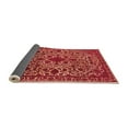 thumbnail image 2 of Ahgly Company Indoor Round Oriental Orange Industrial Area Rugs, 8' Round, 2 of 4
