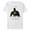 White, variant on Men's Batman I Am Gotham Drip Graphic Tee White Large
