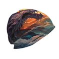 thumbnail image 2 of KLL Colorful Wave Dragon Head Winter Fall Beanie Knit Hats for Men & Women - Warm & Soft Stylish Toboggan Caps for Cold Weather, 2 of 6