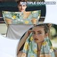 thumbnail image 5 of Uorisanigo Seat Covers for Cars Post Workout Sweat Washable Cover Lemon Capybara Front Seats Only Easy to Install Athletic Running Towel Seat Universal Fit Most Cars, 5 of 8