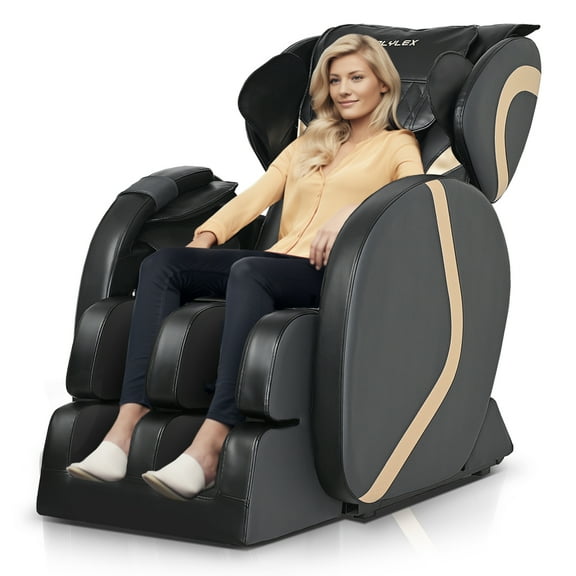 Massage Chair Recliner, Full Body Massage Chair with 5 Automatic Modes, 8 Fixed Rollers, Retractable Footstool Zero Gravity Massage Chair
