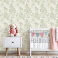 thumbnail image 3 of Woodland Peel and Stick Wallpaper 23.6in x 9.8ft Vintage Woodland Landscape Hand Drawn Trees Contact Paper Vinyl Waterproof Self Adhesive Wall Paper for Bedroom Shelf Cabinet Renter Friendly, 3 of 8