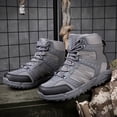 thumbnail image 3 of APTESOL Men's Outdoor Sport Hiking Boots, High-Top Anti-Slip Breathable Trekking Shoes, 3 of 8