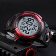 thumbnail image 4 of SKMEI Men's Digital Watch, Round Sport Watch with Stopwatch Alarm Date and EL Backlight, PU band, 5ATM Water Resistant, 4 of 4