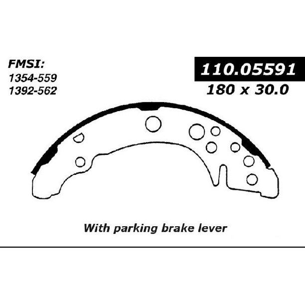 Oe Replacement For 1985 1989 Volkswagen Golf Rear Drum Brake Shoe Base Basico C Cl Gl Gt Gti Gti 16 Valve Walmart Com Walmart Com