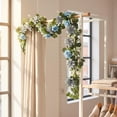 thumbnail image 6 of Artificial Floral Rattan Garland,Wedding Event Layout Decor,Indoor Outdoor Hanging Ornament,Flexible Shape Design Craft,Maintenance Free Long Lasting Decor,Home Office Multi Scene Decor, 6 of 9