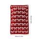 thumbnail image 3 of Decoraciones para San Valentín, adornos para San Valentín, regalos para San Valentín, fundas de almohada de doble cara de algodón puro rojo navideño, toalla facial gruesa, toallas de algodón de regalo, 3 of 6