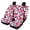 Hibiscus Flowers, variant on Pzuqiu Butterfly Car Seat Covers Full Backrest, for Van Seats SUV Seats Front Seats Suitable for most Cars Truck