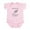 Petal Pink, variant on CafePress - Mommys Running Buddy Body Suit - Baby Light Bodysuit, Size Newborn - 24 Months