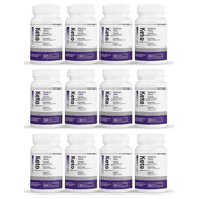 Keto Diet Radical Slime Exogenous Ketones 12 Bottles 720 Capsules