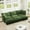 Green, variant on Newest Living Room Sofa Slipcovered Sofa 3 Seater Sofa,3 Ottomans, Oversized 3-Seat Sleeper Sofa Bed Home Theater Sofa, Corduroy, Cream