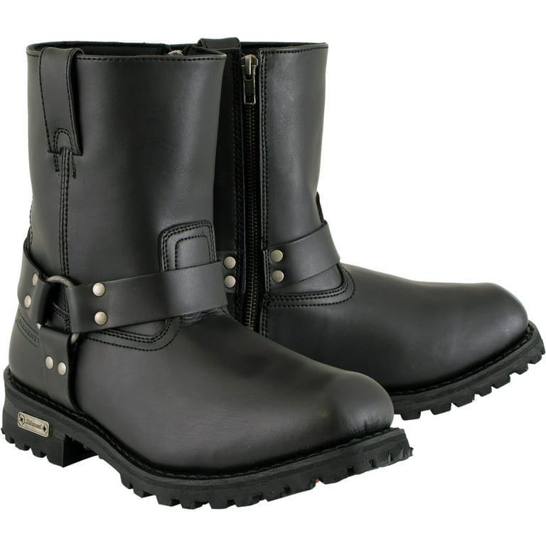 Xelement steel shop toe engineer boots
