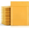 thumbnail image 5 of MMBM 4500 Pieces Kraft Bubble Mailers Padded Envelopes Self Seal Bags #0 6.5x10, 5 of 6