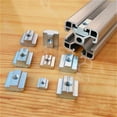 thumbnail image 4 of 20/50 Pcs M3 M4 M5 M6 Series Slot T-nut Sliding T Nut Hammer Drop In Nut Fasten Connector 2020 Aluminum Extrusion, 4 of 7