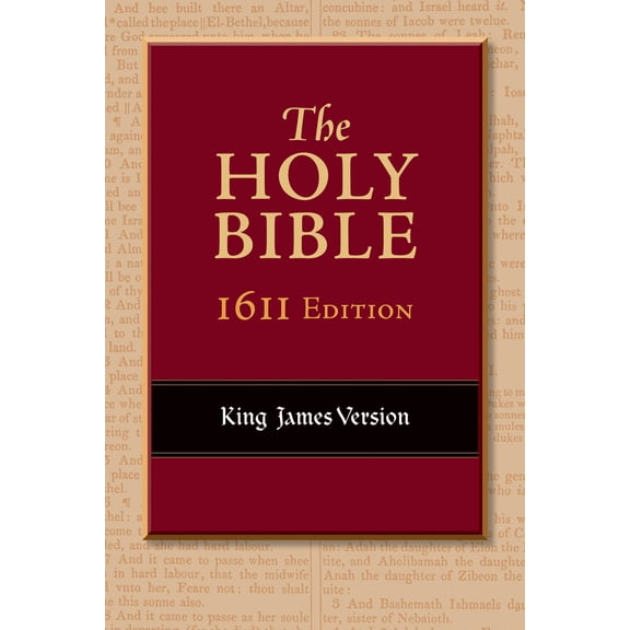 KJV Bible--1611 Edition (Genuine Leather, Black) (Hardcover)
