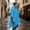 Blue, variant on Portable Thickened EVA Raincoat Adult - Waterproof Hooded Rain Poncho, Lightweight Reusable Rainwear for Travel, Outdoor Activities