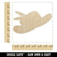 thumbnail image 2 of Southern Belle Wide-Brimmed Hat Kentucky Derby Wood Shape Unfinished Piece Cutout Craft DIY Projects - 6.25 Inch Size - 1/4 Inch Thick, 2 of 7