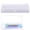 White, variant on Horplkj Plastic Pencil Box, Clear Hinged Lid Storage Case with Snap Closure, Frosted Transparent Organizer for Pens and Office Home