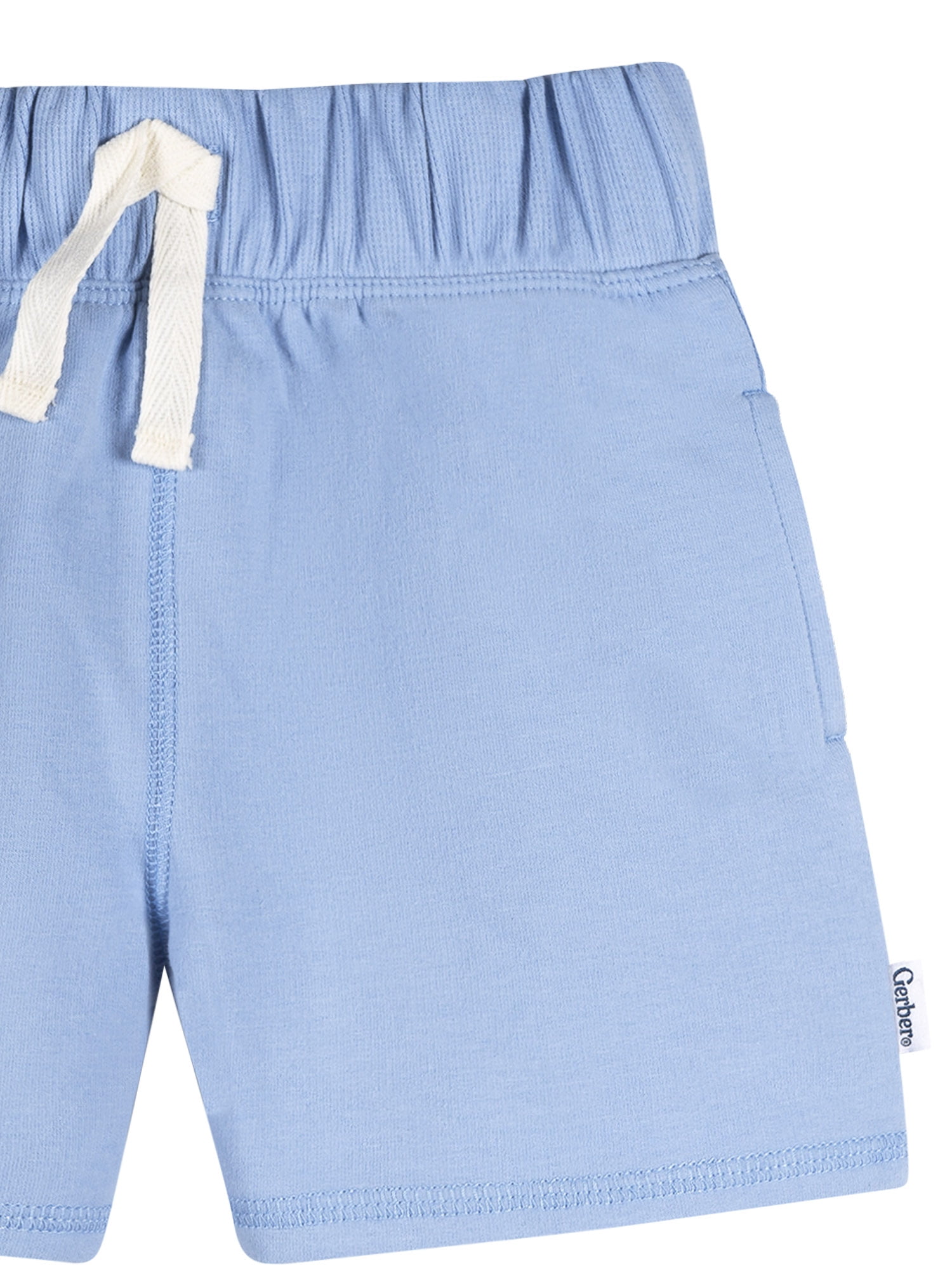 Gerber Baby and Toddler Boy Knit Shorts, 3-Pack, Sizes 0/3 Months - 5T