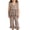 Coffee, variant on WRKEKC Girls Summer Outfits Solid Plaid Bow Halter Sleeveless Top and Wide Leg Pants Set for 0-5 Years