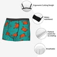 thumbnail image 3 of Fotbe Colorful Crab Calzoncillos Tipo Boxer con Bolsa de Soporte Total para Hombre, X-Temp Fresco, Transpirable y de Secado Rápido-Large, 3 of 5