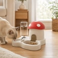 thumbnail image 7 of Cottage Style Pet Feeder Water Dispenser Food Storage Sealed Auto Refill for Cats Dogs Small Pets Indoor Feeding Station Cute Decor, 7 of 7