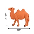 thumbnail image 6 of Dserhfy Camel Figurine Exquisite Realistic Plastic Micro Landscape Decor Animal Statue for Backyard, 6 of 8