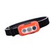 thumbnail image 5 of Linternas frontales LED, linterna frontal brillante, linternas frontales LED portátiles recargables para exteriores, camping y emergencias. Naranja, 5 of 8