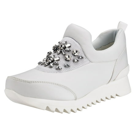 SheSole Women's Fasion Sneaker Casual Slip On Athletic Walking Shoes