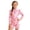 AB1 Pink, variant on Tisuna Girls Long Sleeve Swimwear Heart Printed Rash Guard Sun Swimsuits For Toddler Kids Fashion Stretchy Girls Seaside Pool Beachwear Pink Size 12-18 Months