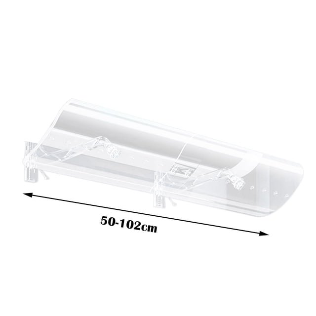 Ltdhehe Air Conditioner Wind Deflector Furniture Adjustable AC Vent Cover For Home Energy Saving Durable