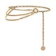 thumbnail image 1 of Cadena de cintura de metal multicapa (oro), cinturón de primavera/verano para mujer, conexión corporal ajustable para niña, cinturón de joyería para el vientre moderno y brillante, jeans, pantalones,, 1 of 5