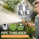 thumbnail image 4 of Roscadora y llave para tuberías de agua, herramienta para roscar tuberías internas y externas | Cortador de roscas de doble función para tuberías de PPR, PVC y plástico, 4 of 5