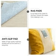 thumbnail image 4 of KAKOWELY Rug Pads 1 Set 2Pcs Latex Anti-skid Rug Pads Multi-function Rug Grippers (Beige)19.69"X27.56"X0.08", 4 of 4