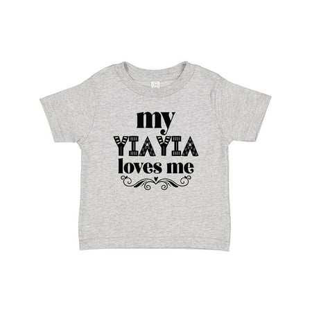 

Inktastic My YiaYia Loves Me Yia Yia for Grandchild Gift Baby Girl T-Shirt