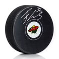 thumbnail image 1 of Filip Gustavsson Autographed Minnesota Hockey Puck, 1 of 2