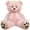 Pink, variant on HollyHOME Big Teddy Bear Plush Toy Stuffed Animal Giant Teddy Bear with Footprints for Girlfriend Kids 35 inch Beige