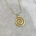 thumbnail image 6 of Osdhezcn Fashionable Swirl Pendant Necklace Adjustable Length Neckchain Elegant Accessory, 6 of 19