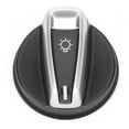 thumbnail image 1 of Cubierta Del Botón De La Perilla Del Interruptor De Las Luces Delanteras Del Faro Del Coche Compatible Con 3 Series 318 320 325 330 335, 1 of 7