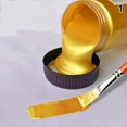 thumbnail image 4 of VELIMO 100ml Gold Paint Metallic Acrylic Paint,Waterproof,Not Faded for Statuary Coloring,DIY Hand Clothes Painted Graffiti Pigments, 4 of 6